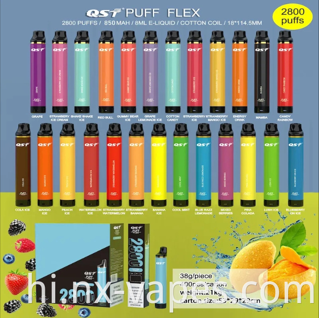 QST puff Flex 2800 1